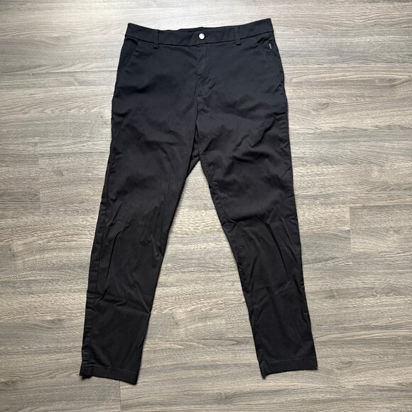 Lululemon Men's Commission Pant Classic *Swift Cotton 34" - Black - Picture 4 of 9